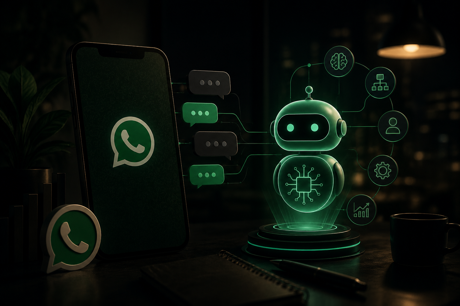 Como criar um chatbot IA no WhatsApp: guia completo para empresários em 2026